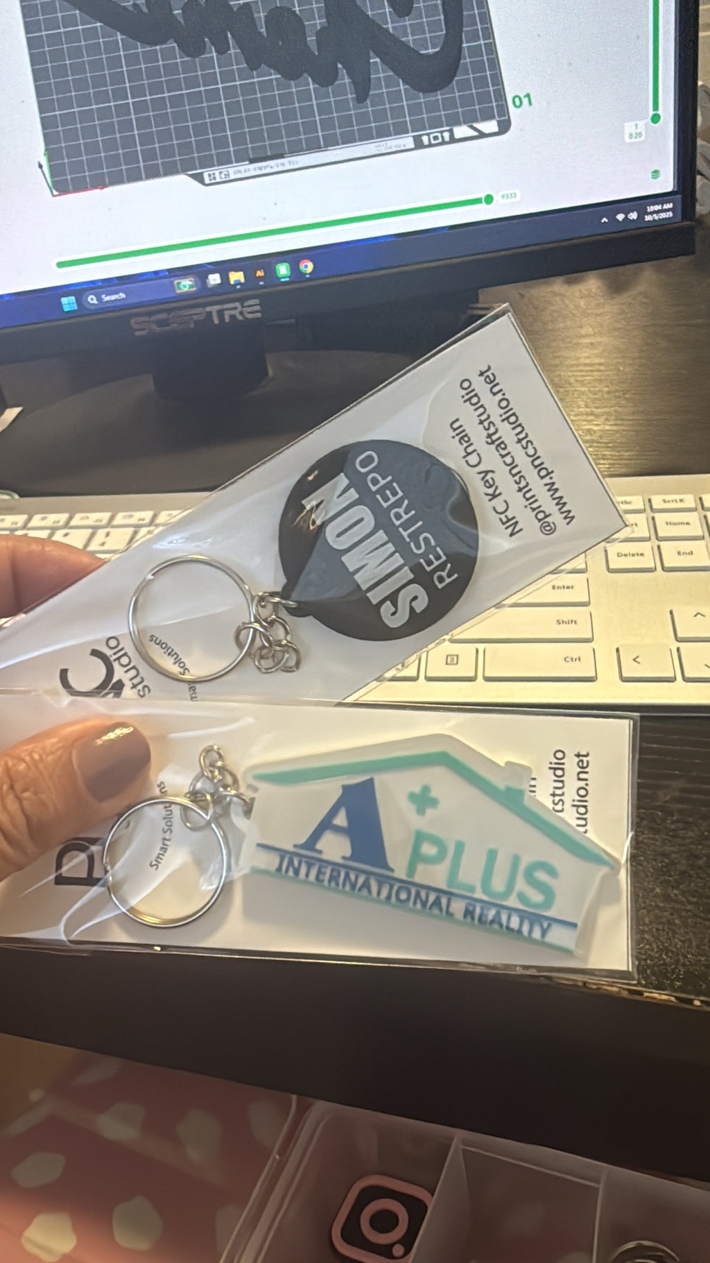 Smart Personalized Keychains
