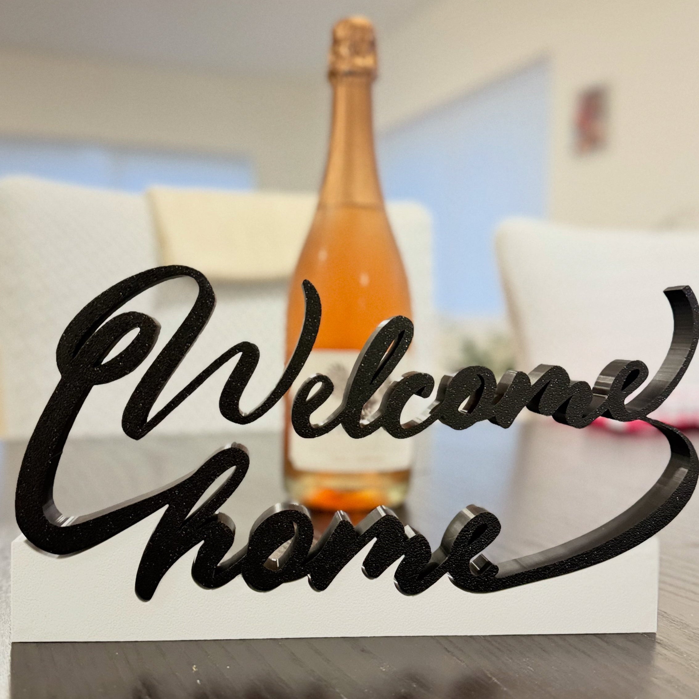 Letrero de Bienvenida