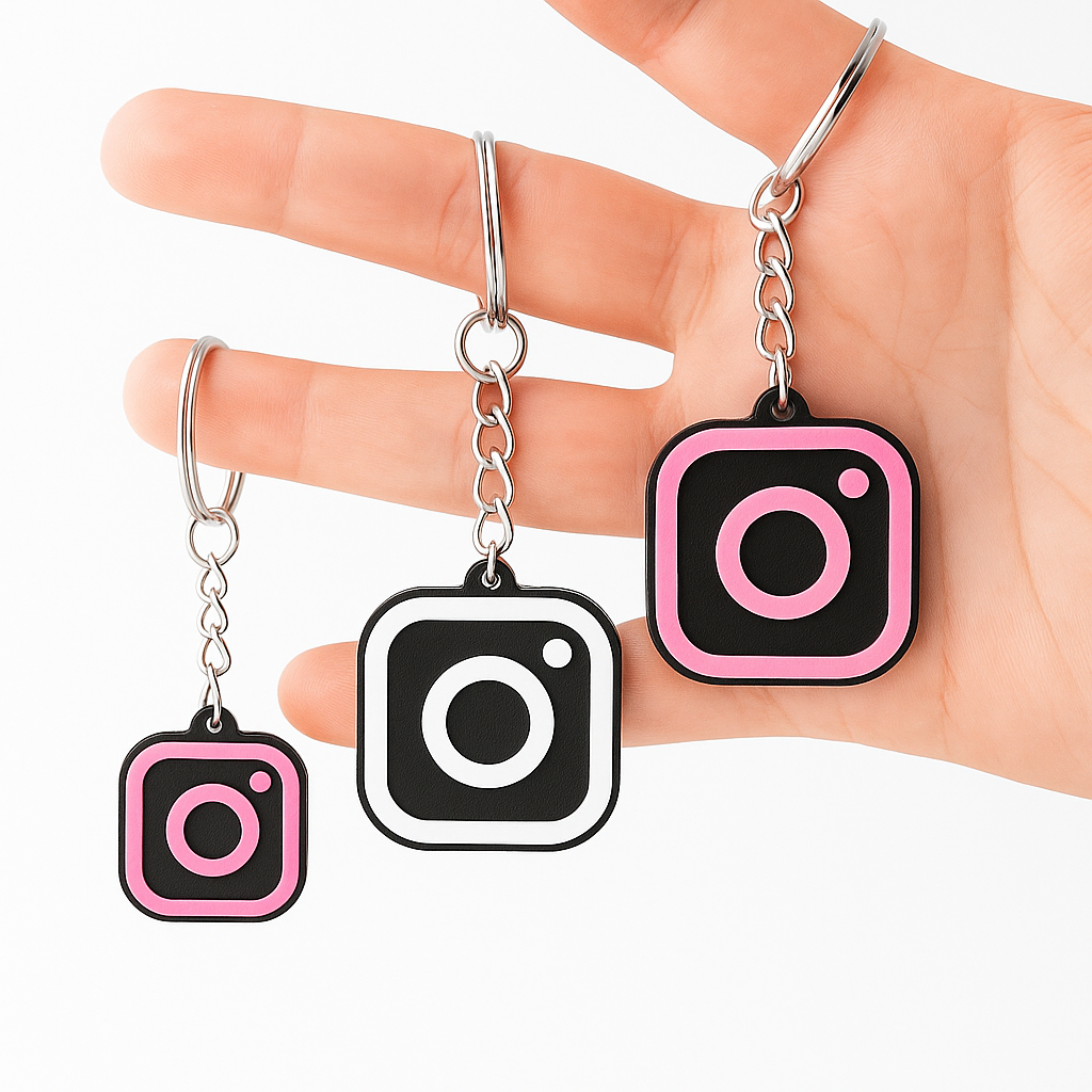 Smart Instagram Keychains