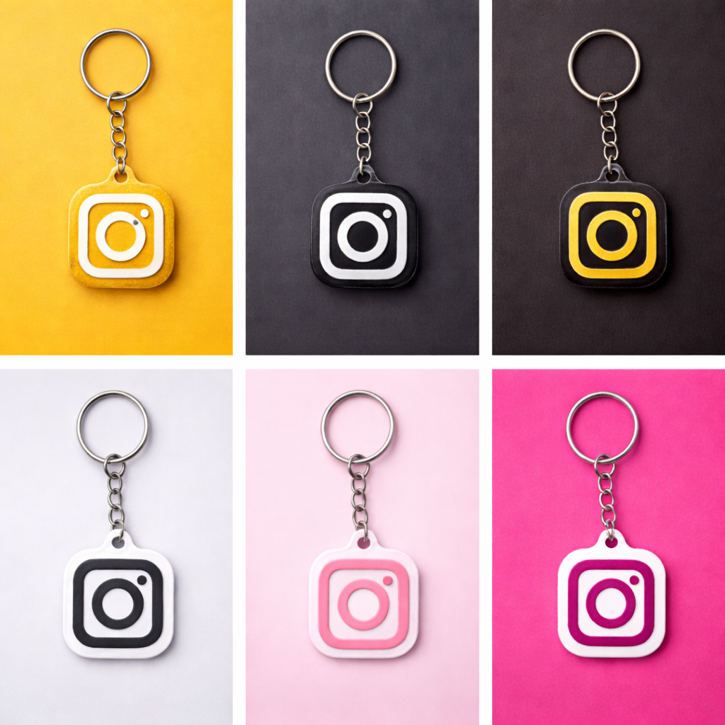 llavero de Instagran NFC