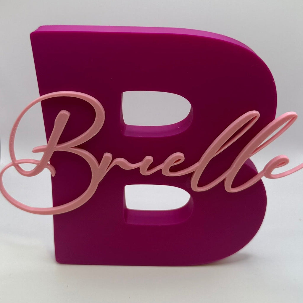 Letras decorativas para espacio de los Ninos