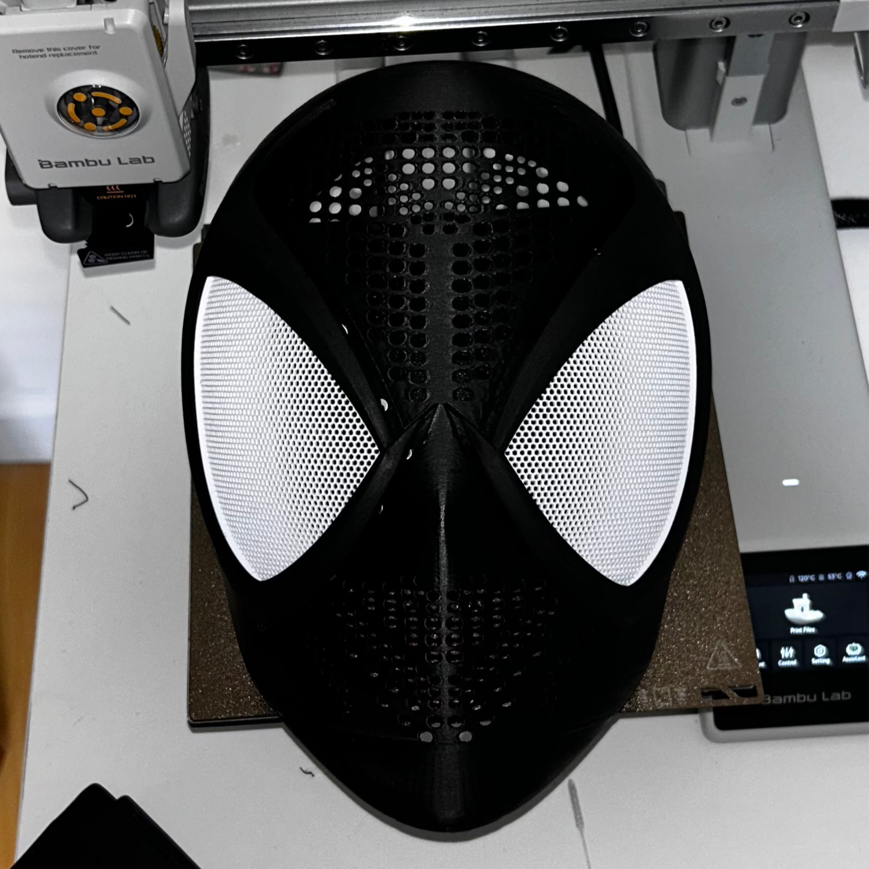 Spider-Man Face Shells with Lenses